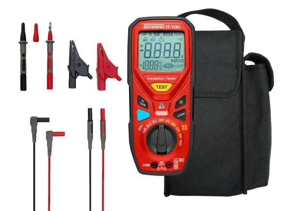 Benning - 044107 - Isolations- Und Widerstandsmessgeraet IT 100