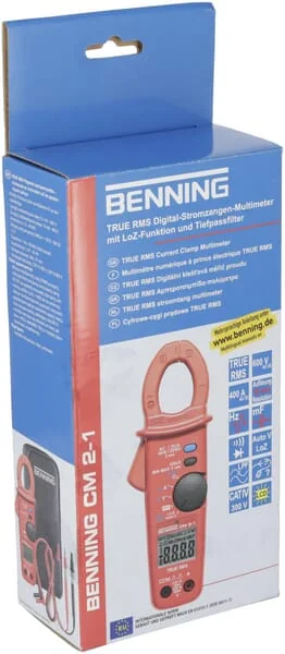 Benning - 044689 - Digitale Stromzangen-Multimeter CM 2-1