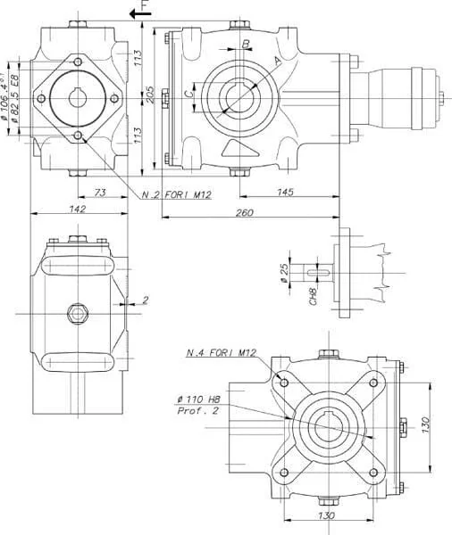Berma - RT12035 - Getriebe 4,1:1