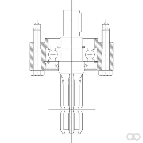 Berma - RT12372 - Berma-Eingangswelle 1.3/8-6