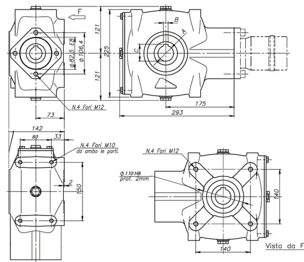 Berma - RT14535 - Getriebe 4,1:1
