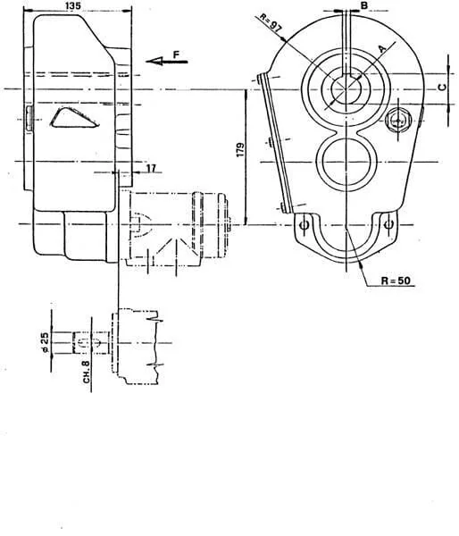 Berma - RT15035 - Getriebe 12:1