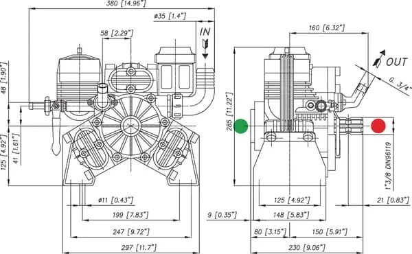 Bertolini - 237000973VC - PA 730-VC Bertolini-Pumpe