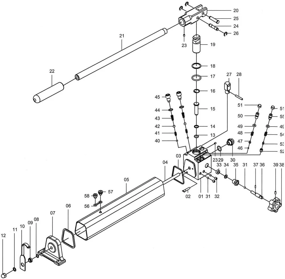 Betex - 7265700 - Handpumpe AHP 702 2-Stufig