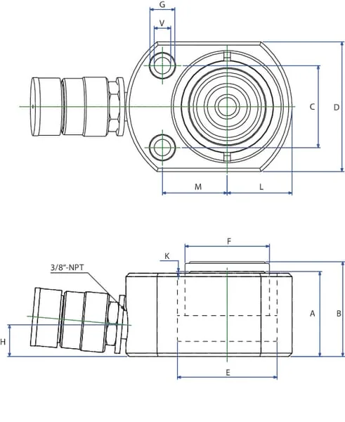Betex - 8210200 - Zylinder NSLS 200
