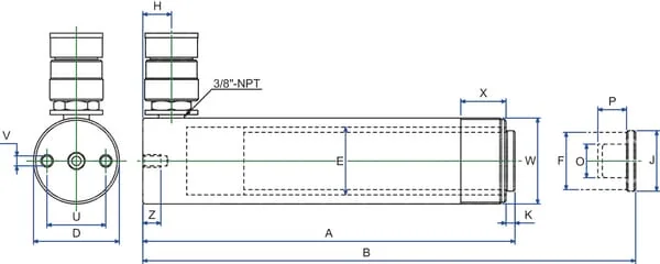 Betex - 8230101 - Zylinder NSSS 101