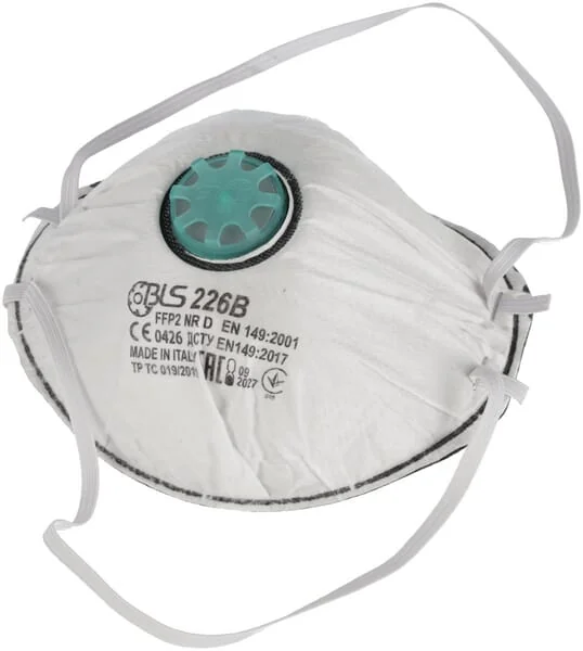BLS - BLS8006154P010 - BLS 226B FFP2 NR D Aktivkohle, mit Ventil 10 Stk.