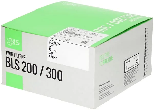 BLS - BLS8011114P008 - BLS 243 ABEK2 Filter 8 Stueck