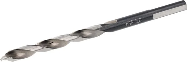 Bohrcraft - 12020700500 - Bohrer 5,0 mm HSS-DIN 338-G Turbo Step