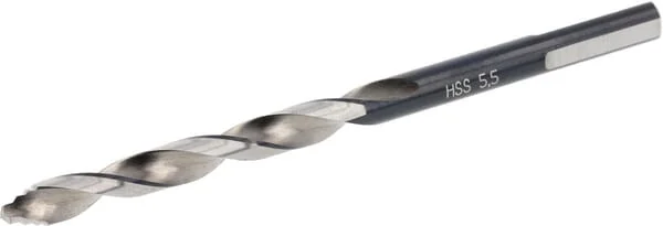 Bohrcraft - 12020700550 - Bohrer 5,5 mm HSS-DIN 338-G Turbo Step