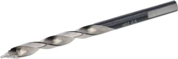 Bohrcraft - 12020700650 - Bohrer 6,5 mm HSS-DIN 338-G Turbo Step
