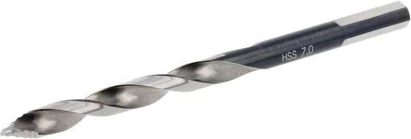 Bohrcraft - 12020700700 - Bohrer 7,0 mm HSS-DIN 338-G Turbo Step