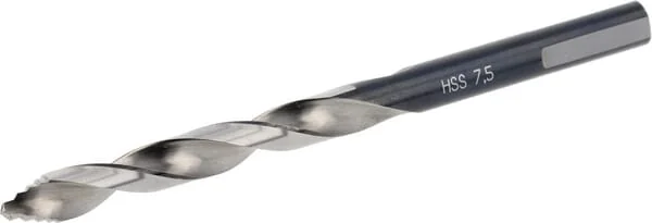 Bohrcraft - 12020700750 - Bohrer 7,5 mm HSS-DIN 338-G Turbo Step