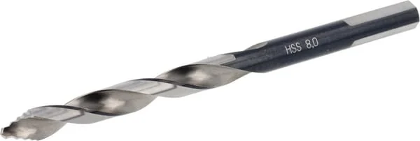 Bohrcraft - 12020700800 - Bohrer 8,0 mm HSS-DIN 338-G Turbo Step