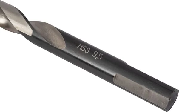 Bohrcraft - 12020700950 - Bohrer 9,5 mm HSS-DIN 338-G Turbo Step