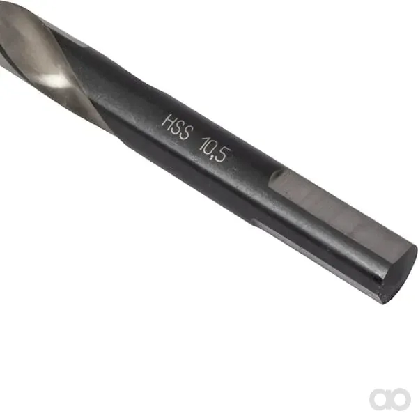 Bohrcraft - 12020701050 - Bohrer 10,5 mm HSS-DIN 338-G Turbo Step