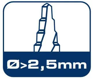 Bohrcraft - 12020701200 - Bohrer 12,0 mm HSS-DIN 338-G Turbo Step