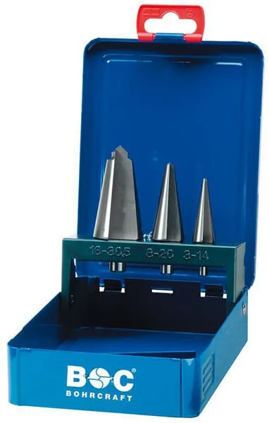 Bohrcraft - 17401410003 - Kurzkegelbohrer 3-Teilig