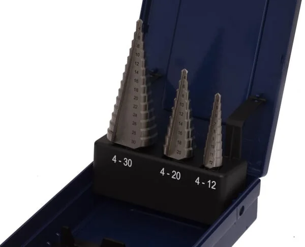 Bohrcraft - 17601330003 - Stufenbohrer-Set 3-Teilig