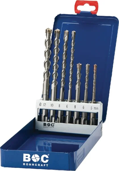 Bohrcraft - 26151410007 - Hammerbohrer-Set HB7-4X