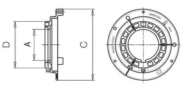 Bondioli Pavesi - 2550E0002R02 - Lagerring