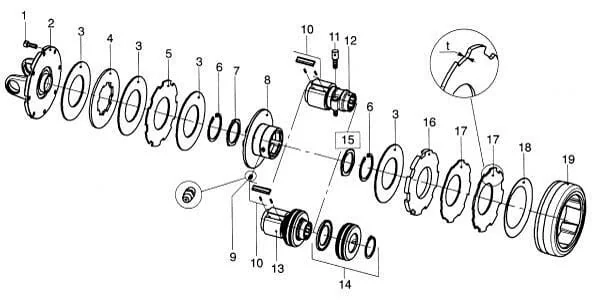 Bondioli Pavesi - 338001064R20 - Sicherungsring Bondioli Pavesi