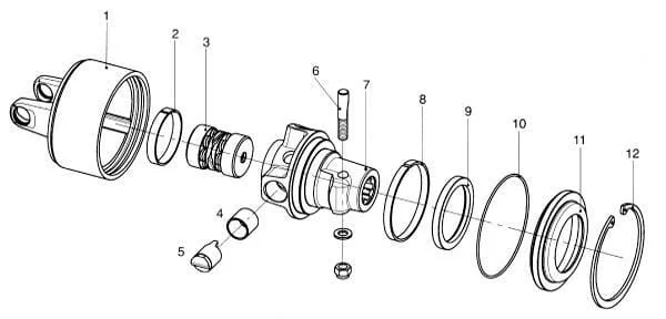 Bondioli Pavesi - 421166902R - Feder-Satz 2900 NM für LR 2