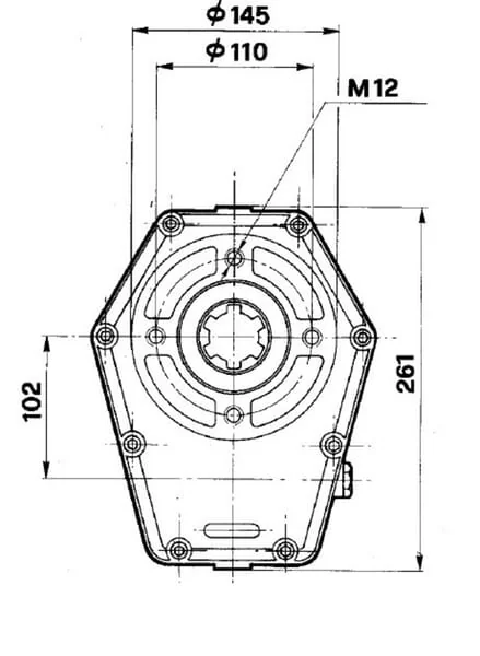 Borelli - GBF30S230 - Getriebe (F/Gr3)