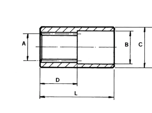 Borelli - MA18 - Kupplungshuelse DIN 5482