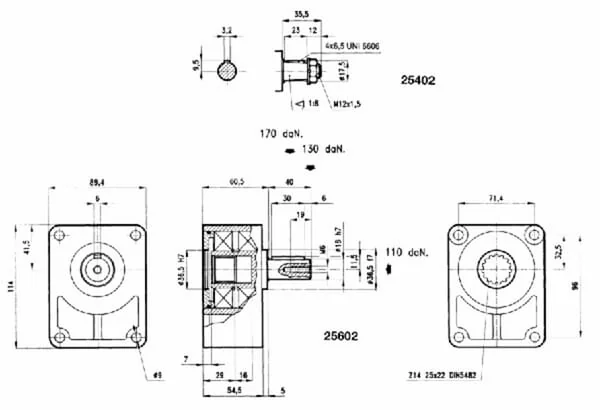 Borelli - T218 - Lagerung Fuer Zylinderwelle 18mm