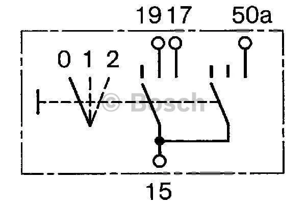Bosch - 0343008006 - Schalter