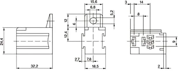 Bosch - 3334485045 - Bosch Relaisbasis
