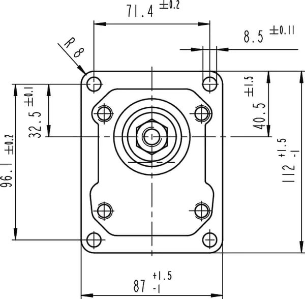 Bosch Rexroth - 0510325308 - Zahnradpumpe AZPF-11-005-L