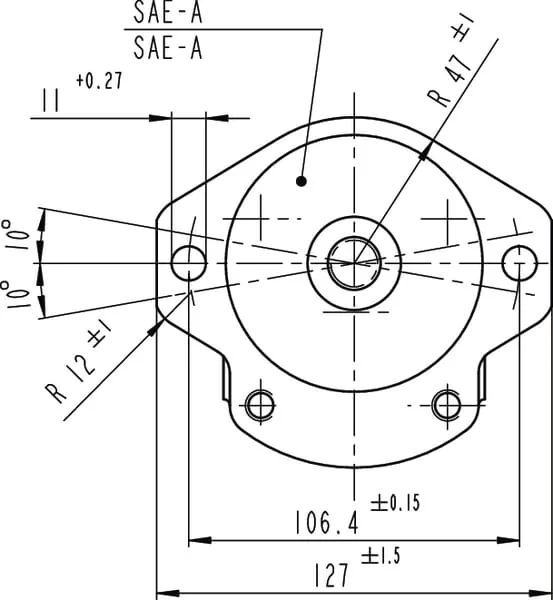 Bosch Rexroth - 0510525020 - Hydraulikpumpe AZPF-10-014-R