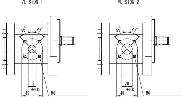Bosch Rexroth - 0510525020 - Hydraulikpumpe AZPF-10-014-R