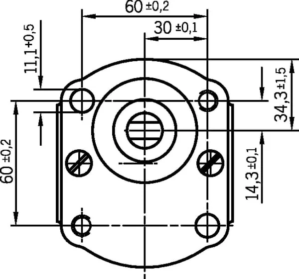 Bosch Rexroth - 0510665330 - Zahnradpumpe AZPFF-12-016/016LCP2020KB-S0007 Bosch Rexroth