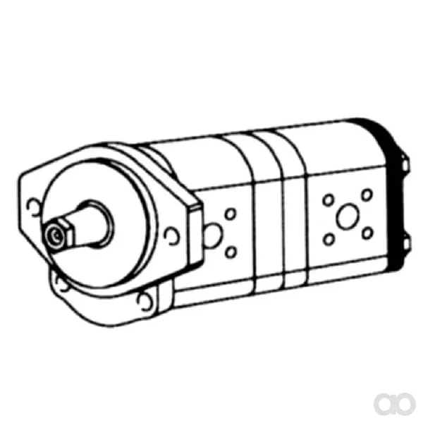 Bosch Rexroth - 0510765347 - Zahnradpumpe Azpff-11-022/011lhr2020kb-S0214 Bosch Rexroth