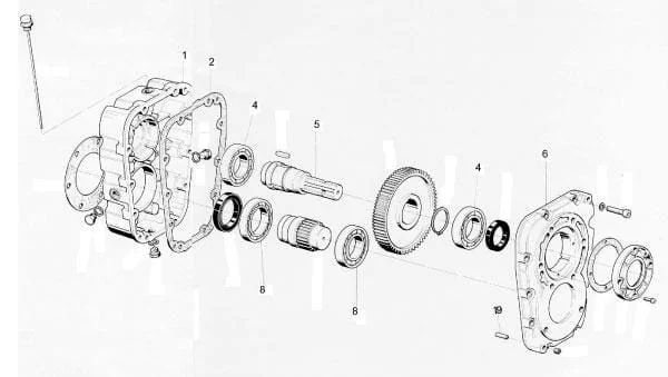 Brevini - B600912 - Deckel B 600 Position 6