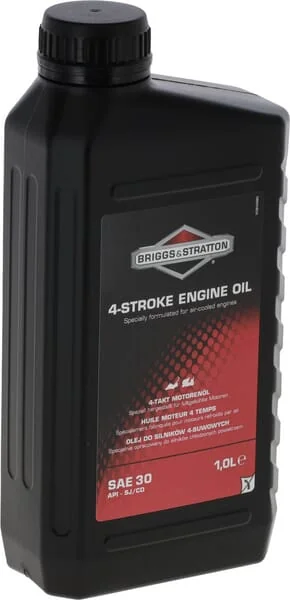 Briggs and Stratton - 100007E - Motoroel, 1 L, Mineralisch, SAE 30W, Briggs and Stratton