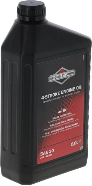 Briggs and Stratton - 100008E - Motorenoel, 2 L, Mineralisch, SAE 30W, Briggs and Stratton