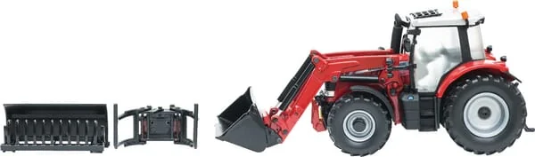 Britains - B43082A1 - Massey Ferguson 6616 Mit Frontlader