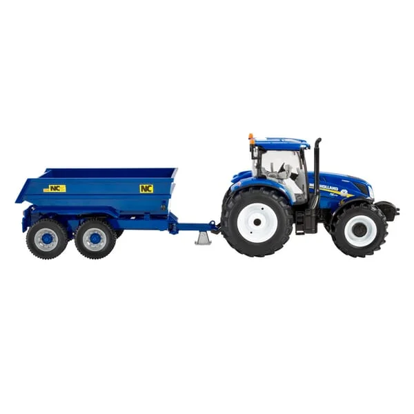 Britains - B43268 - New Holland T6 + NC Kippanhänger