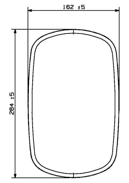 Britax - 7182301A - Spiegel
