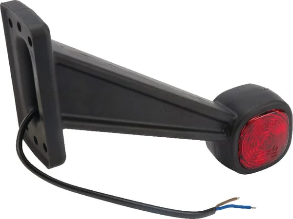 Britax - L450200LMV - Markierungsleuchte Rechts LED, 12/24V, Rot/Weiß, Aufschraubbar