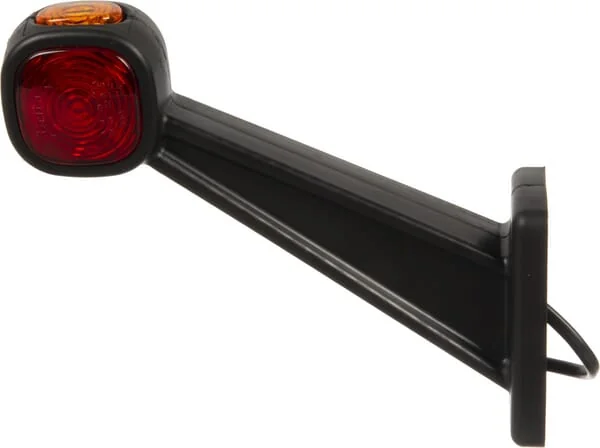 Britax - L450220LMV - Markierungsleuchte Rechts LED, 12/24V, Rot/Weiß/Gelb, Aufschraubbar