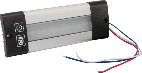 Britax - L900010LDV - Innenleuchte LED, 360lm, Rechteckig, 12/24V, Weiß, Schraubbefestigung, 136x10 LEDs
