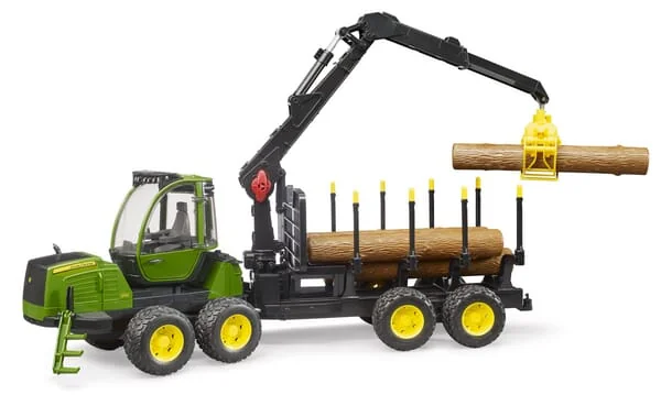 Bruder - U02133 - Forsttraktor JD Fuer Holztransport