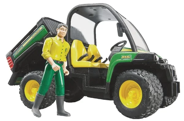 Bruder - U02490 - John Deere Gator 855D mit Fahrer