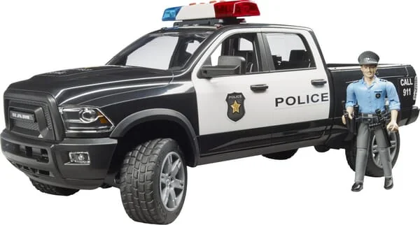 Bruder - U02505 - Polizeilastwagen Ram 2500 Mit Polizist