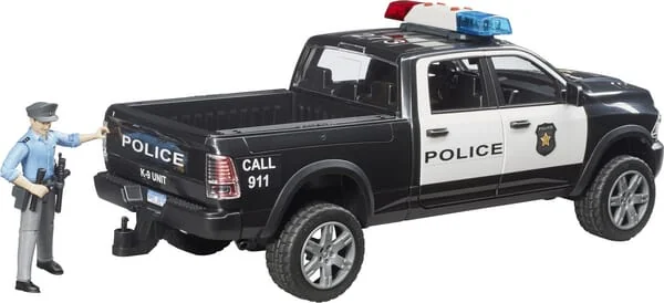 Bruder - U02505 - Polizeilastwagen Ram 2500 Mit Polizist